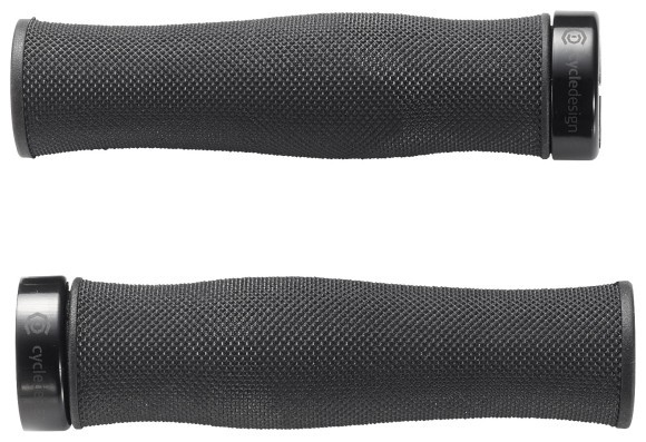 Грипси для велосипеда Cycledesign SHAPED FOAM LOCK-ON 139 мм Black (GP0046), укр