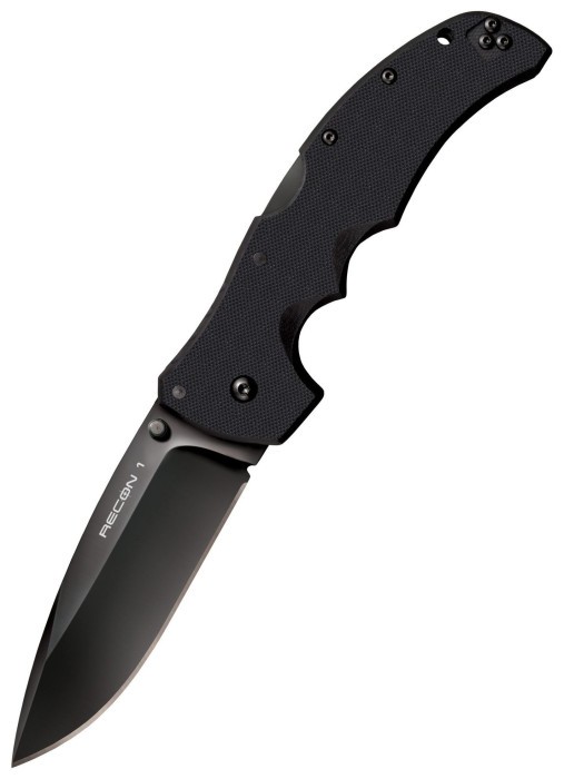 Ніж складаний Cold Steel Recon 1 Spear Point, Black
