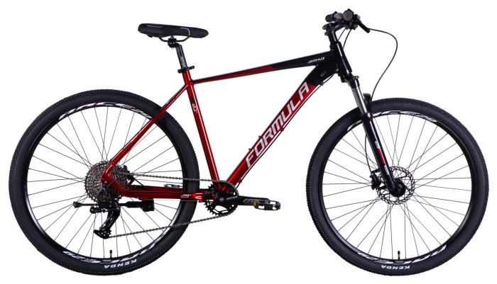 Велосипед AL 29" Formula ZEPHYR 1.0 HDD рама-21" черно-красный 2026
