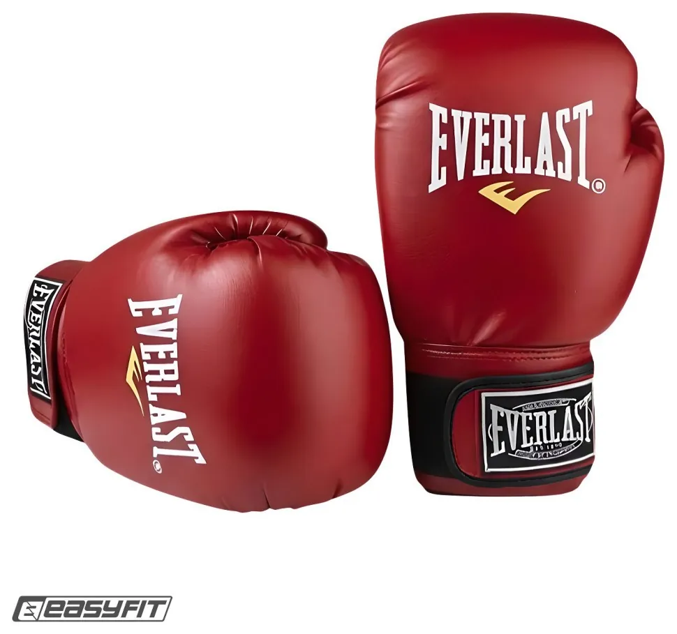 Боксерські рукавички Everlast 6 унцій (6 oz) червоні (Червоний)