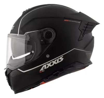 Мотошолом AXXIS HAWK SV Solid A1 Matt Black