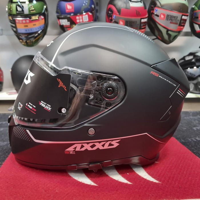 Мотошолом AXXIS HAWK SV Solid A1 Matt Black