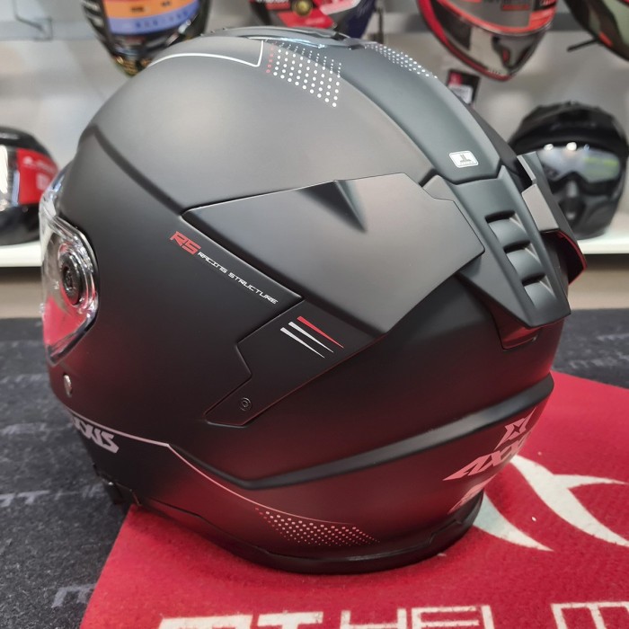 Мотошолом AXXIS HAWK SV Solid A1 Matt Black