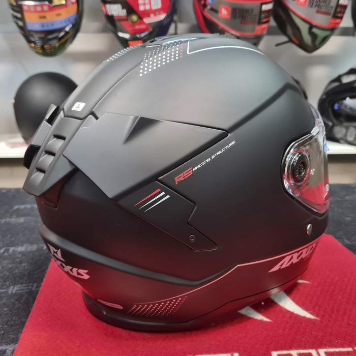 Мотошолом AXXIS HAWK SV Solid A1 Matt Black