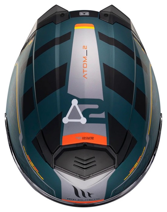 Мотошолом MT ATOM 2 SV DESTINY C6 Matt Green