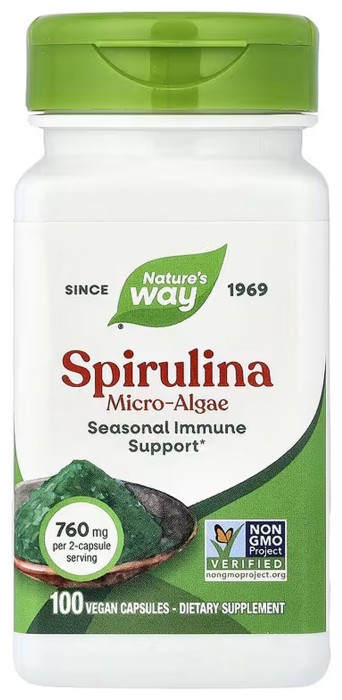 Spirulina Micro-Algae - 100 vcaps