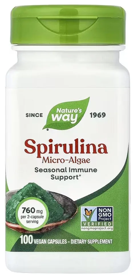 Spirulina Micro-Algae - 100 vcaps (DSN_2023-10-6853)