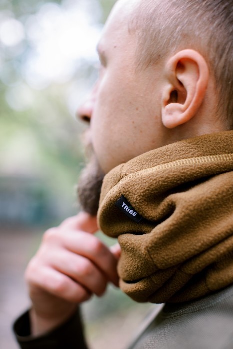Пов'язка флісова Tribe Neck Warmer T-KF-0024-coyote, L-XL
