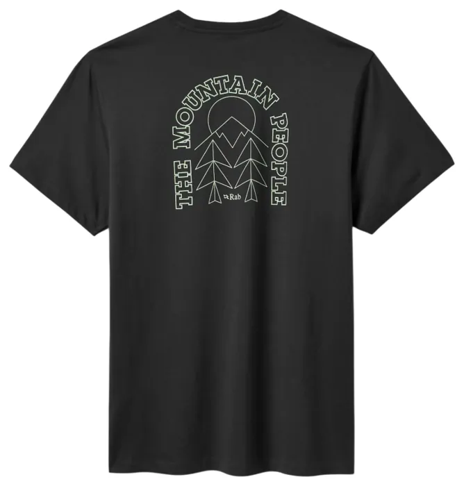 Футболка жіноча Rab Stance Cirque Tee, Black Beluga