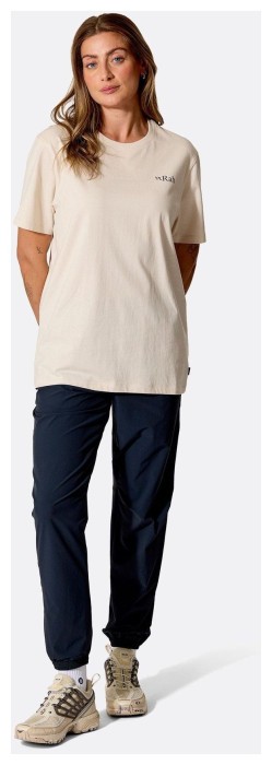 Футболка жіноча Rab Stance Cirque Tee, Black Beluga
