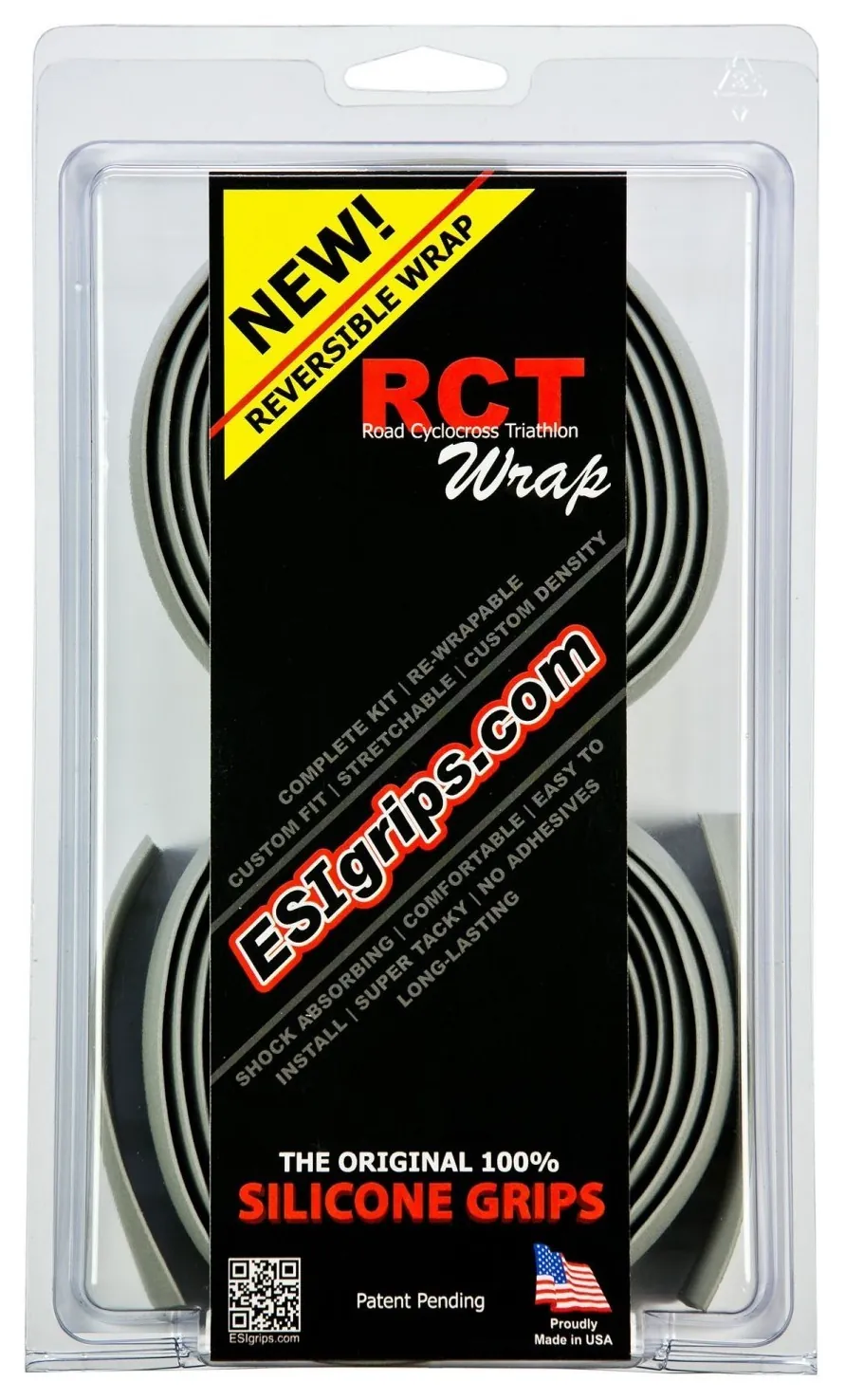 Обмотка керма ESI RCT Wrap Gray (сіра) (OBOD_RWGRY)