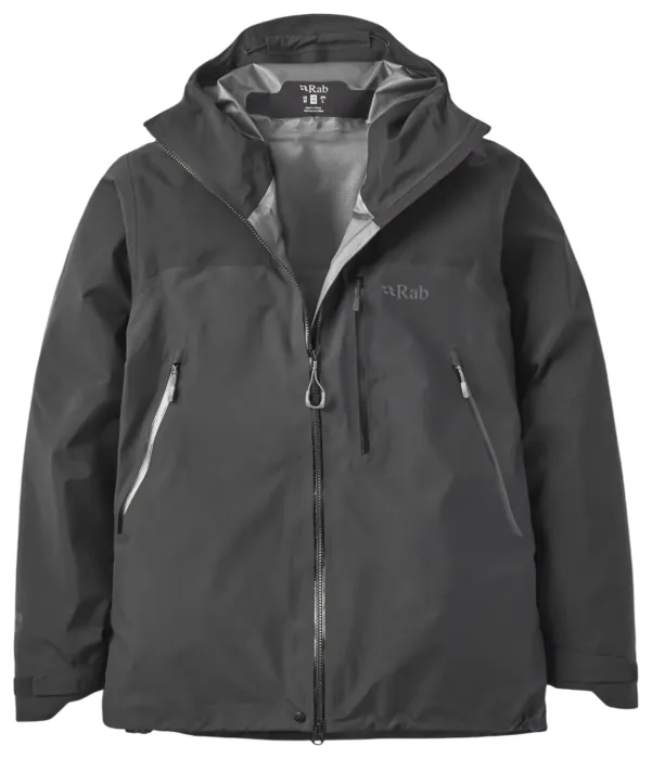 Мембранная куртка мужская Rab Latok Mountain GTX Jacket, Black, L
