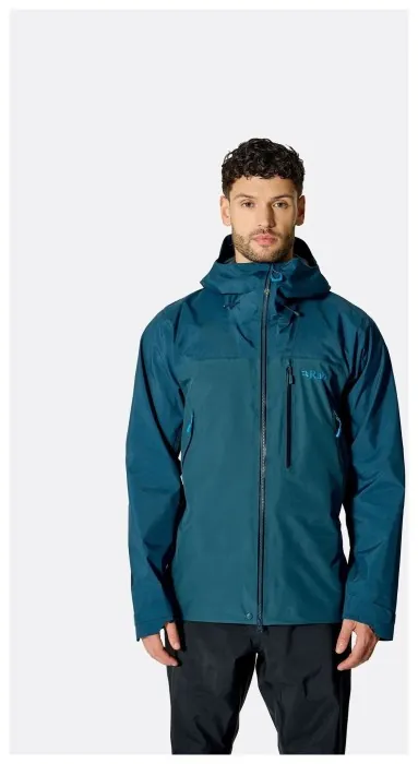 Мембранная куртка мужская Rab Latok Mountain GTX Jacket, Black, L