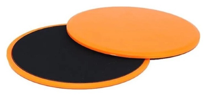 Диски для ковзання (слайдери) SP-Sport SLIDE DISCS FI-1693 d-17,5 см, помаранчевий, укр, укр