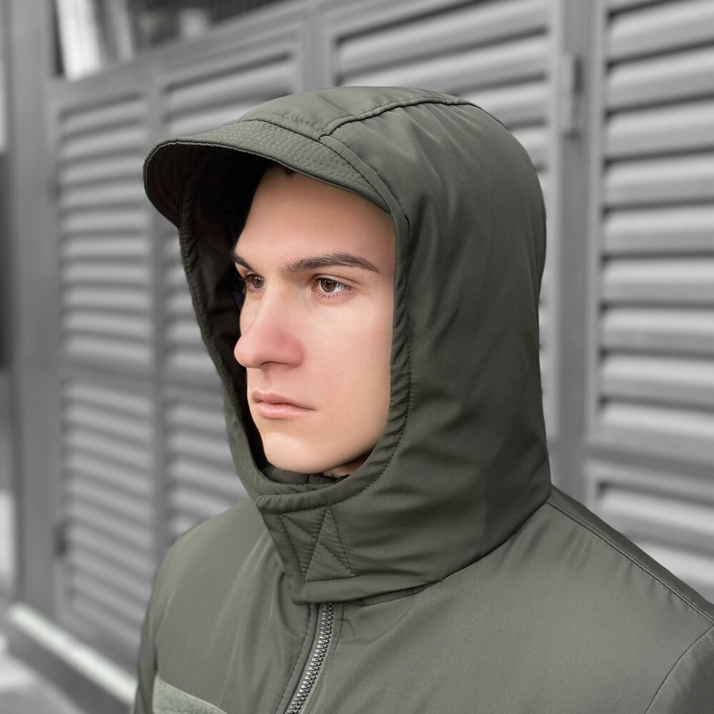 чоловіча зимова Куртка з капюшоном Pobedov Winter Jacket Motive ЗИМА