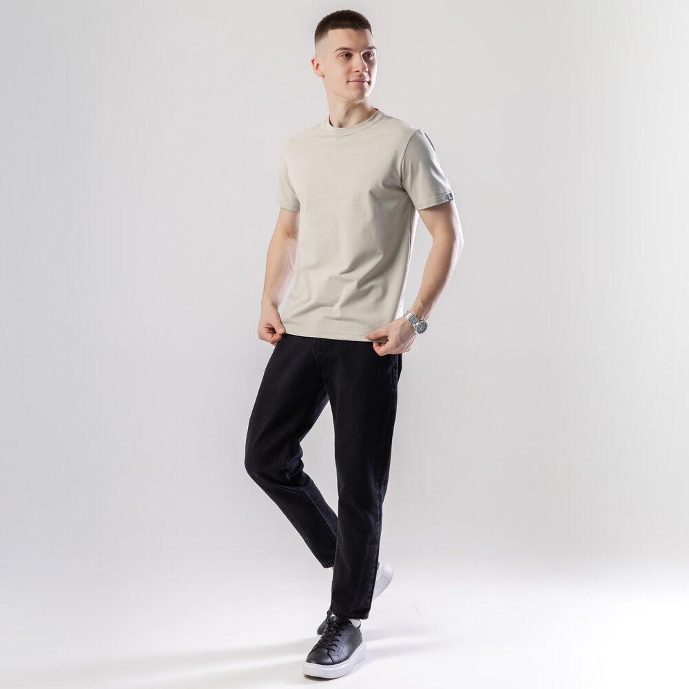 Футболка мужская однотонная светло-оливковая Pobedov Peremoga