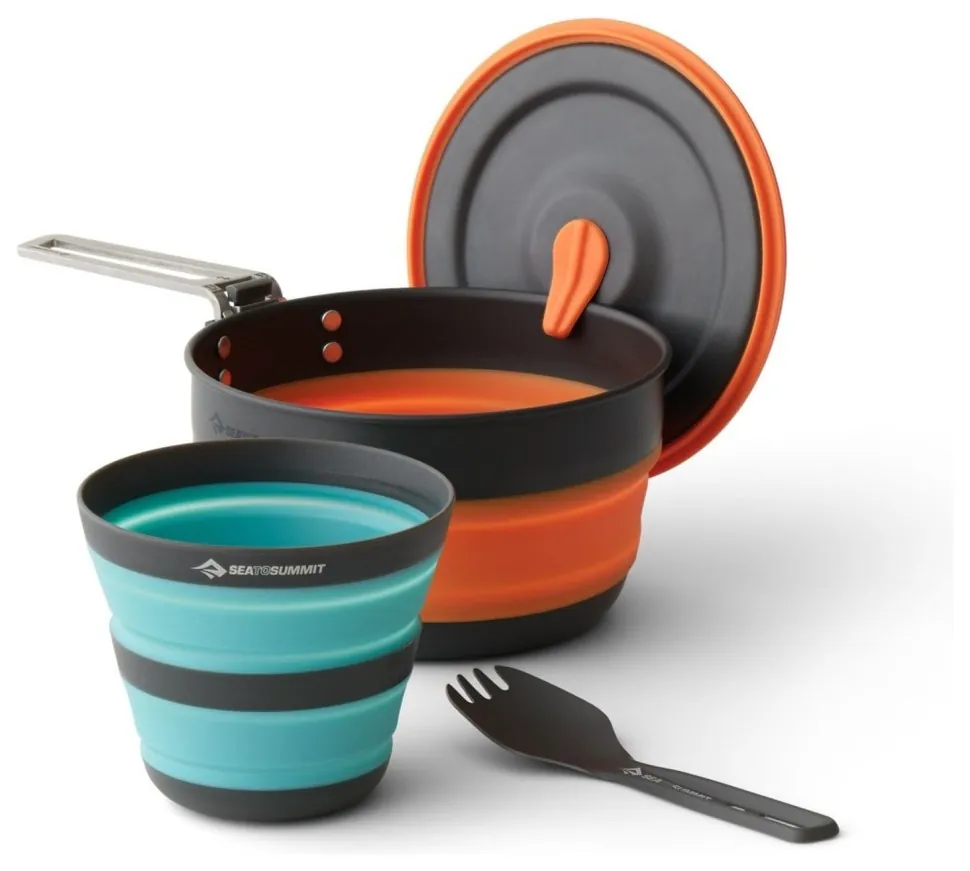 Набір посуду Sea to Summit Frontier UL Collapsible One Pot Cook Set w/Sack з чохлом (SHM_STS ACK025031-122108)
