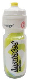 Фляга для воды Cycledesign ISOLATED 600мл White (WB0033)