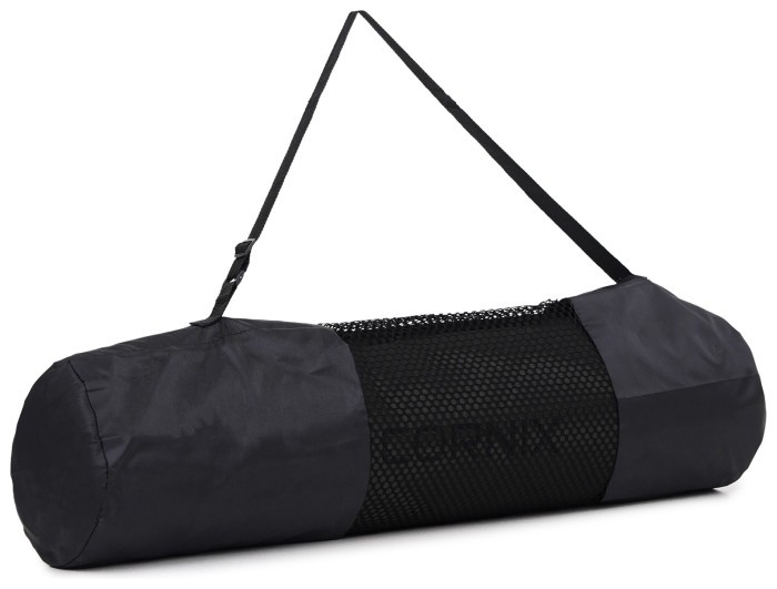 Коврик спортивный Cornix TPE 183 x 61 x 0.6 см для йоги и фитнеса XR-0349 Black/Grey