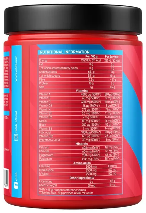 FitActive Isotonic Drink - 500g Apple and Blackcurrant