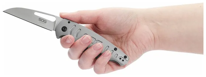 Розкладний ніж SOG Escape FL, Carbon/Graphite