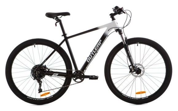 Велосипед Outleap Radius Nine Expert 29" L Black White, укр