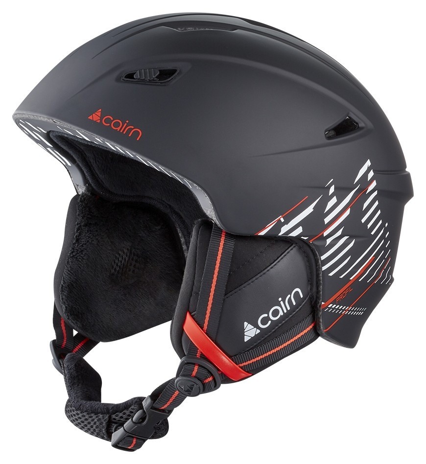 Шолом Cairn Profil mat black-fire peaks