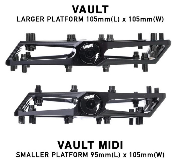Педалі DMR Vault - Gloss Black