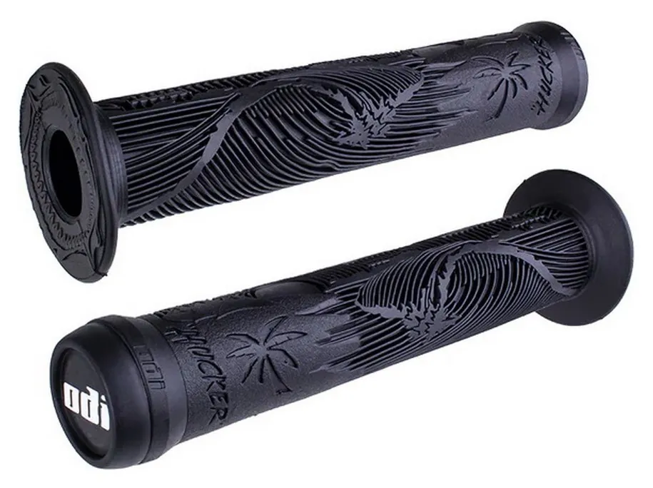Гріпси ODI Hucker Signature 160mm w/Flange Black (OBOD_F01HFB)