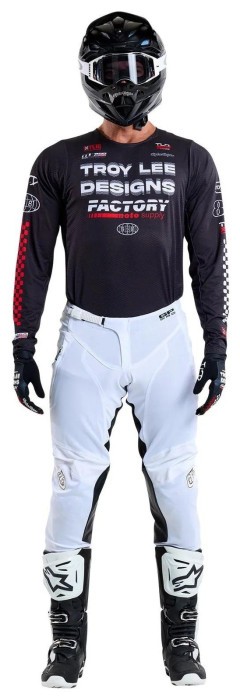 Мото джерсі TLD GP PRO AIR JERSEY; FACTORY [BLACK] XXL