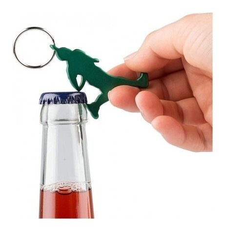 Munkees 3526 брелок-открывалка Runner green