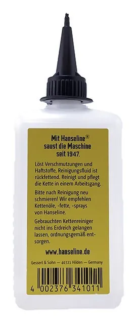 Мастило очищувач ланцюга Hanseline Chain Clean, 200мл