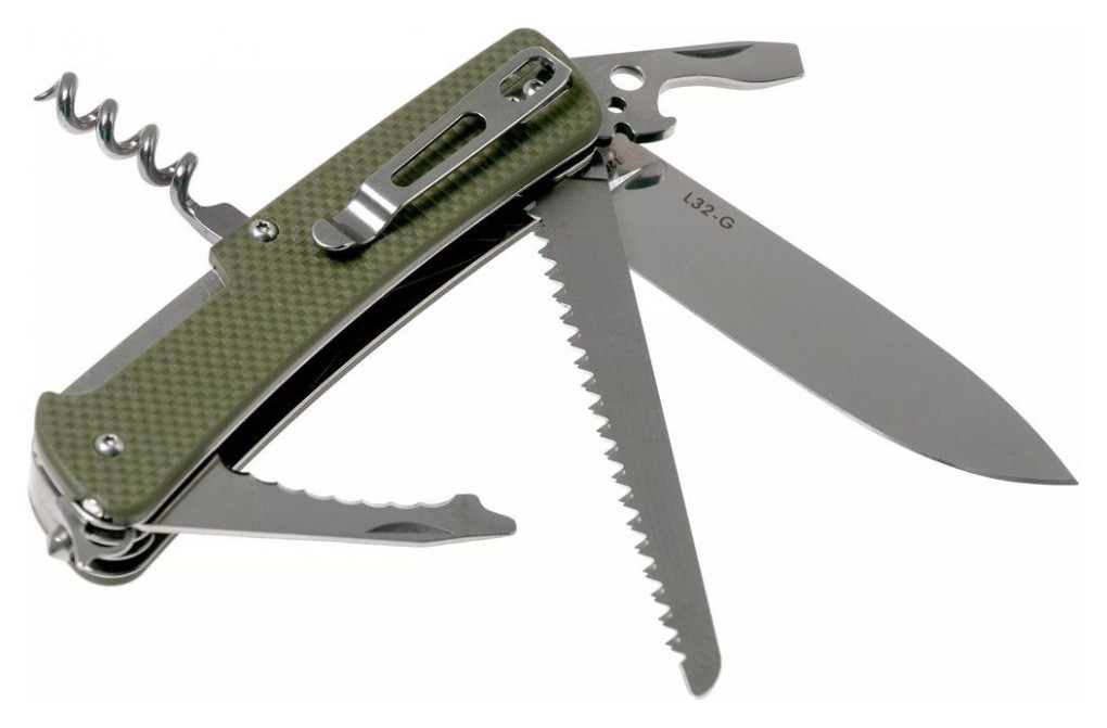 Многофункциональный нож Ruike Criterion Collection L32 зеленый
