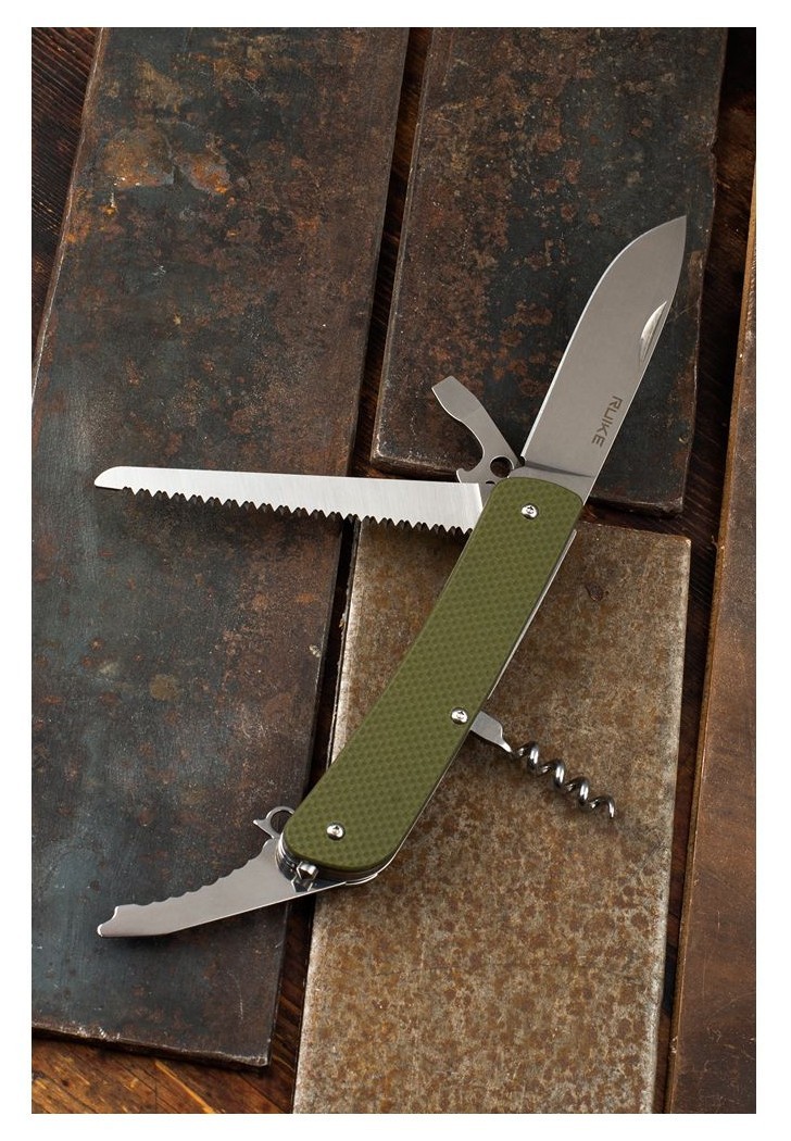 Многофункциональный нож Ruike Criterion Collection L32 зеленый