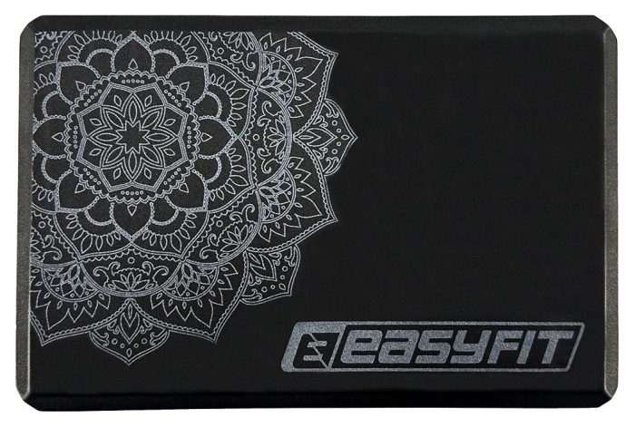 Блок для йоги EasyFit EVA з малюнком м'ятний, укр, укр
