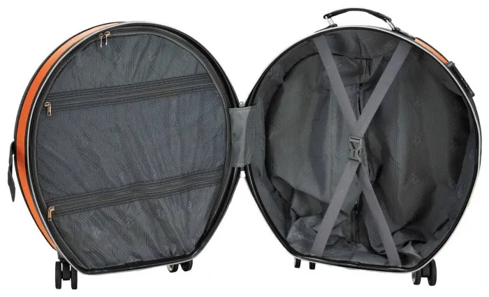 Валіза Semi Line 24" (M) Orange/Black (T5675-3)