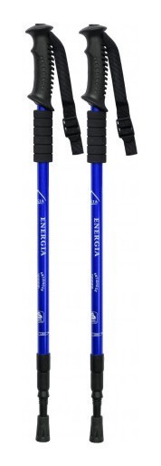 Палка для скандинавской ходьбы EasyFit Energia синяя