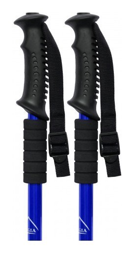 Палка для скандинавской ходьбы EasyFit Energia синяя