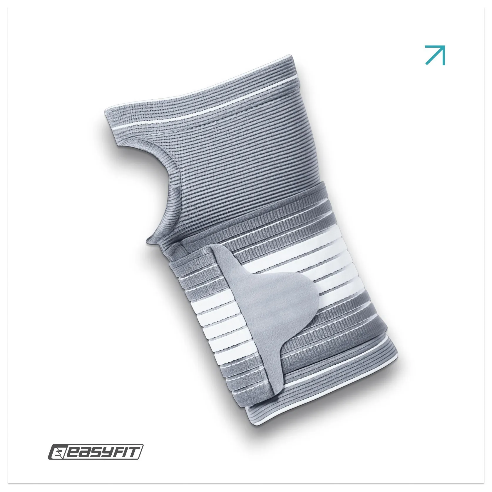 Бандаж на кисть руки EasyFit Flex з фіксуючим ременем (L) (EFIT_EF-0082-L)