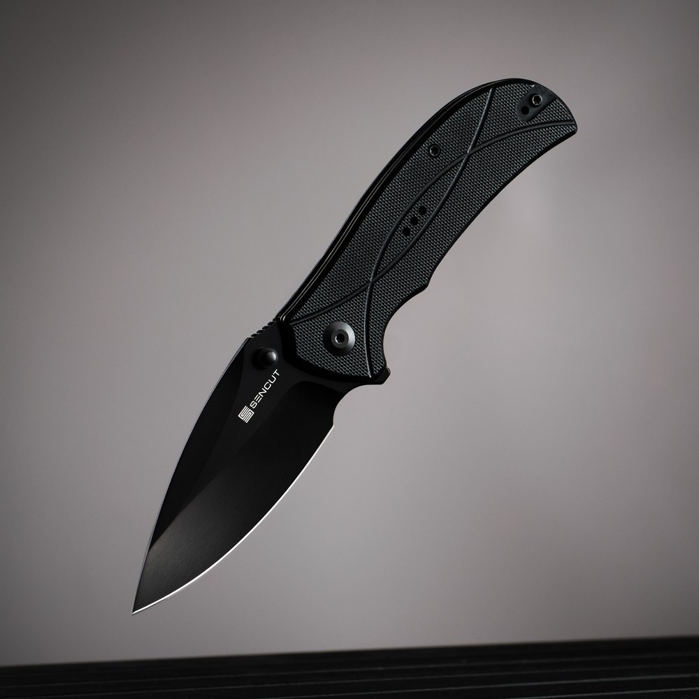 Ніж складаний туристичний Sencut Hyrax, (8.4 см) 9Cr18MoV / G10 чорний, укр, укр