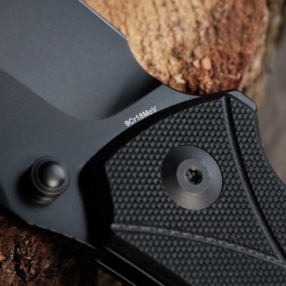 Ніж складаний туристичний Sencut Hyrax, (8.4 см) 9Cr18MoV / G10 чорний, укр, укр