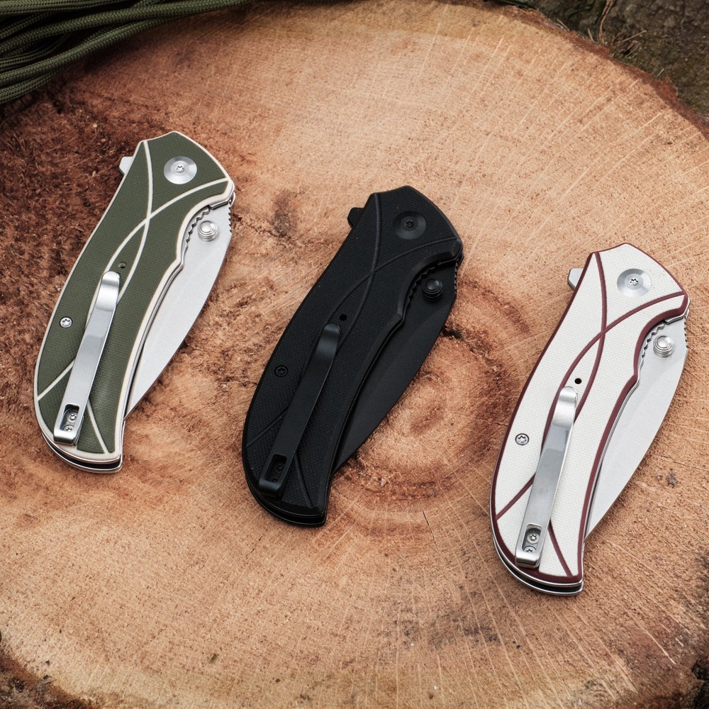 Ніж складаний туристичний Sencut Hyrax, (8.4 см) 9Cr18MoV / G10 чорний, укр, укр