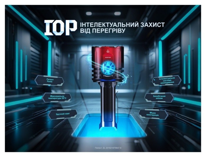 Ліхтар пошуковий ручний Fenix LR35R PRO | Лімітована серія, укр, укр