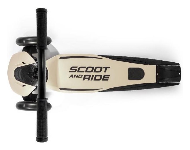 Самокат Scoot and Ride серії Highwaykick-5 з колесами що світяться світло-сірий, 5+ до 80кг