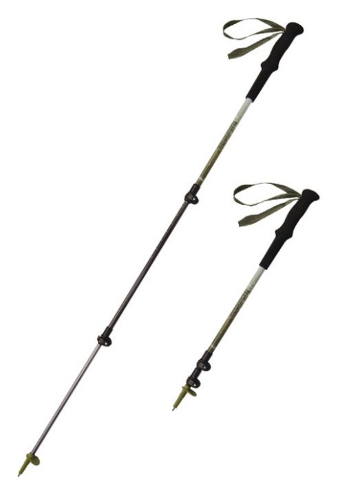 Трекинговая палка 3-секционная Naturehike ST06 NH17D006-D, 66-135 см, зеленая