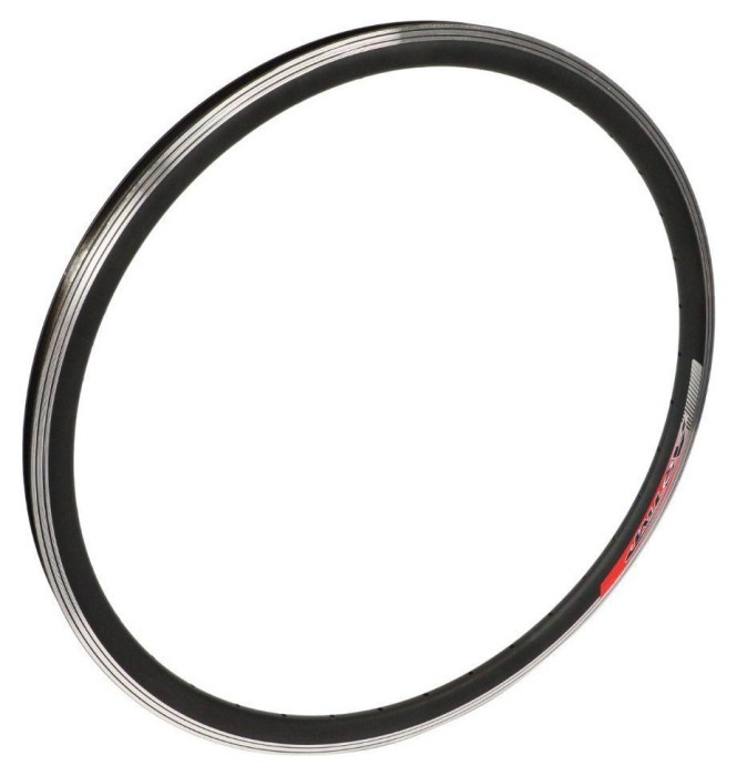 Обед 26" Алюминий 36H 14G двойной с проточкой серебристый