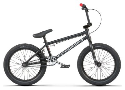 Велосипед WeThePeople CRS 18 Complete Bike matt black TT18" Cassette (черный)