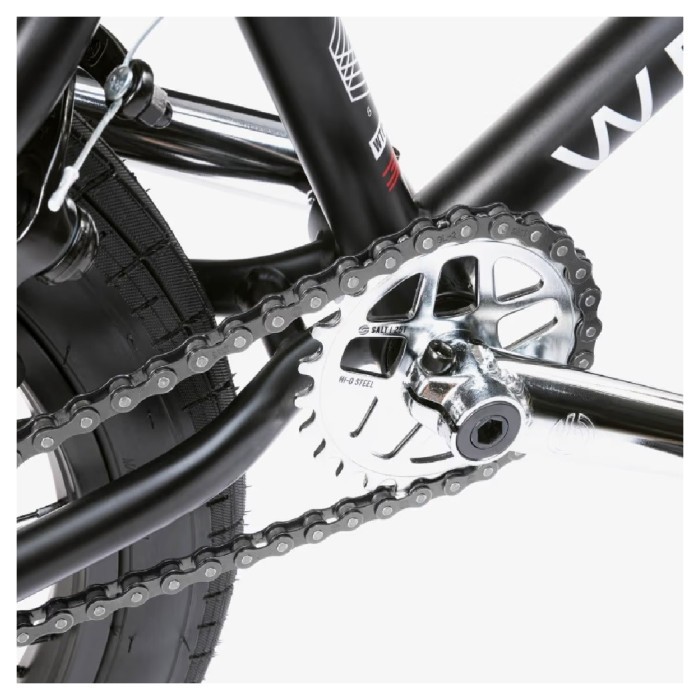 Велосипед WeThePeople CRS 18 Complete Bike matt black TT18" Cassette (черный)