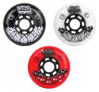 Колеса для роликів FR Skates Street Invaders 84mm 84A (6 шт)
