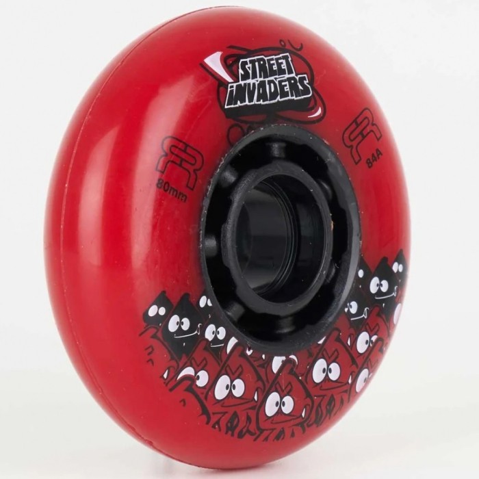 Колеса для роликів FR Skates Street Invaders 84mm 84A (6 шт)